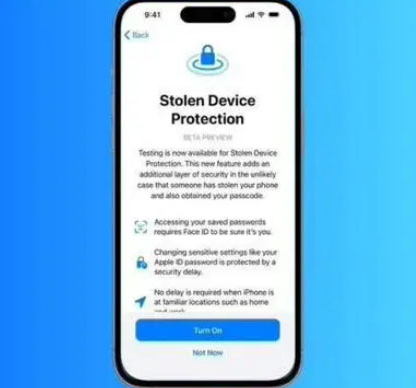 振兴苹果授权维修店分享被盗设备保护功能开启方法 