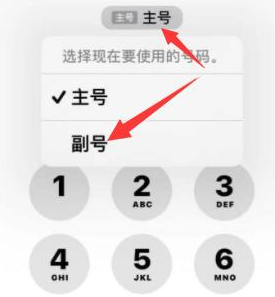 振兴苹果14维修店分享iPhone 14 Pro Max使用副卡打电话的方法 