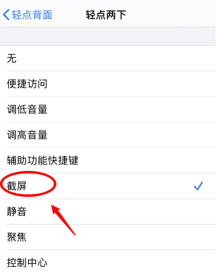 振兴苹果手机维修分享iPhone12如何启用双击截屏 